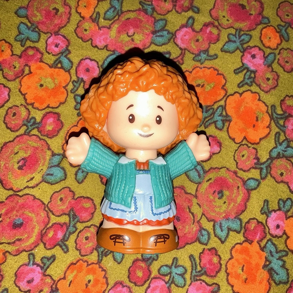 Fisher Price Little People Redhead Mom Sweater A Christmas Story Mrs Parker